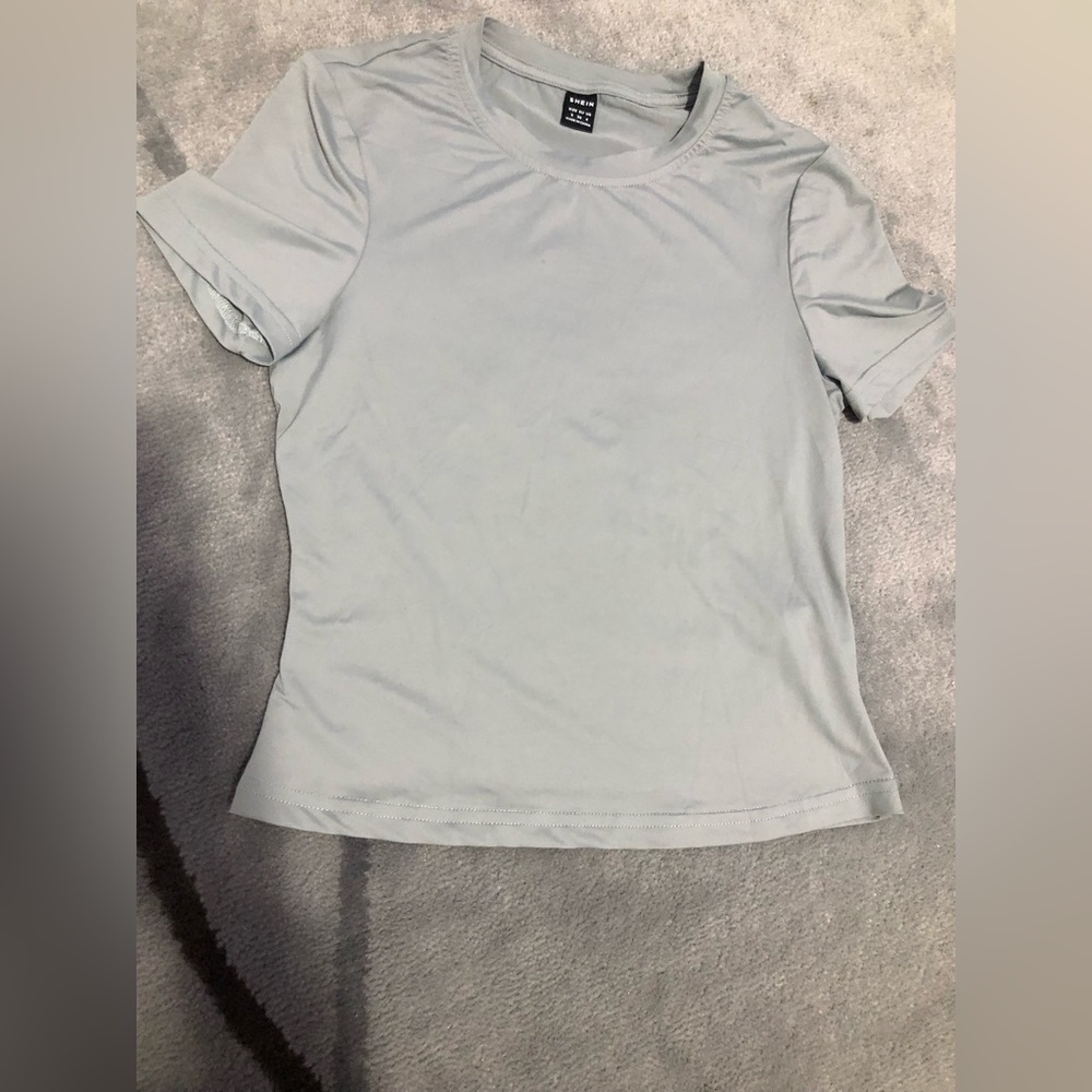 Fitted Grey T Shirt